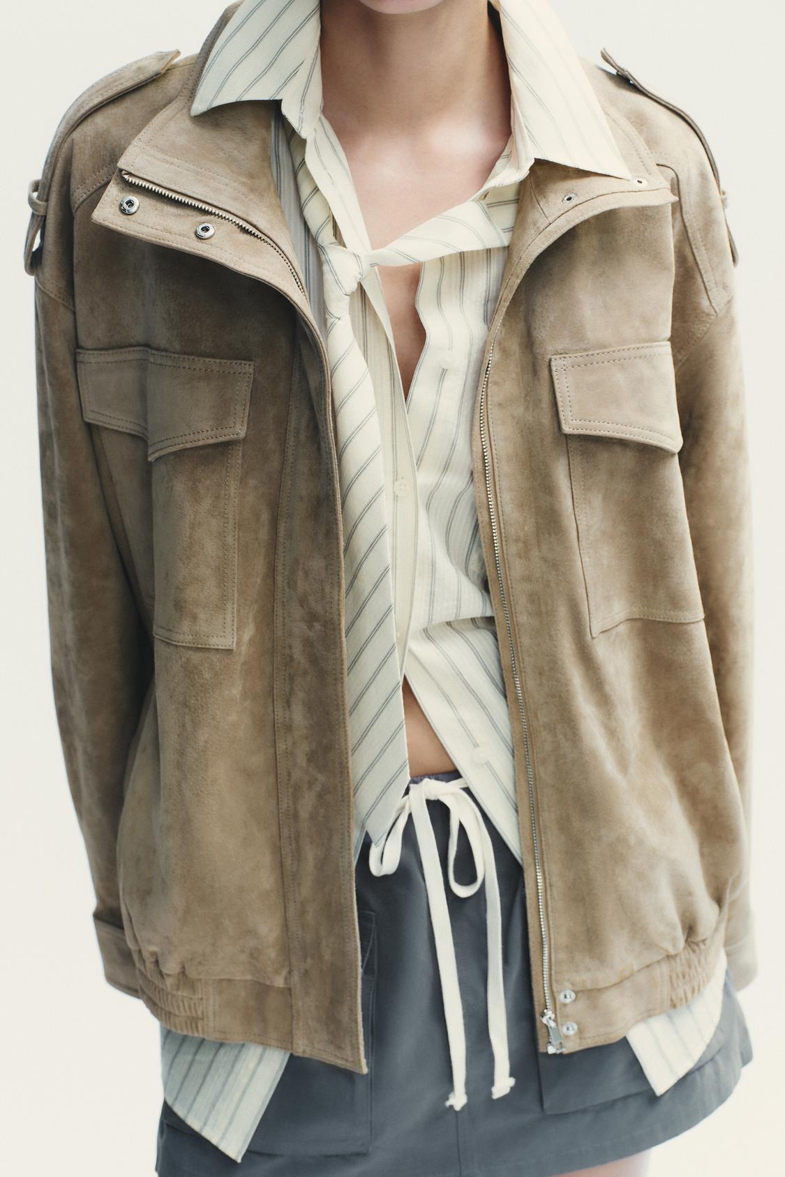 Elyara ⎸ Meline Suede Jacket