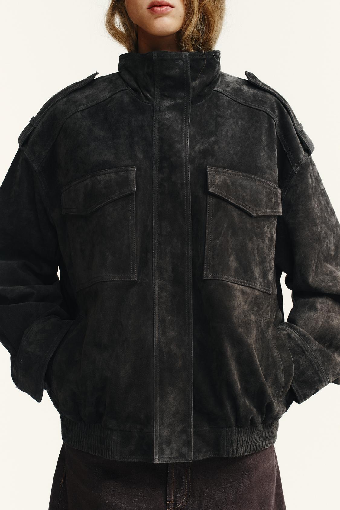Elyara ⎸ Meline Suede Jacket