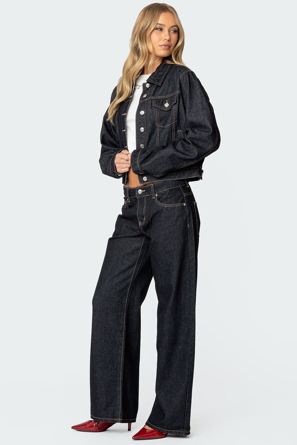 ELYARA - Fashion Denim Jacket