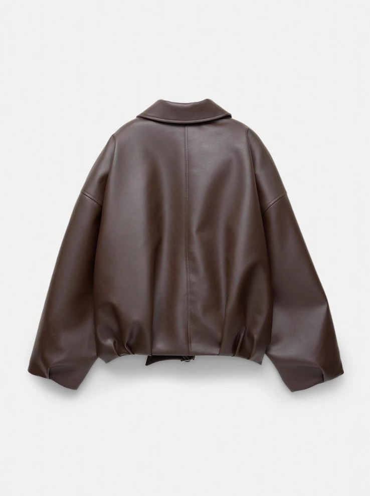 Elyara ⎸ Marineblaues Leder