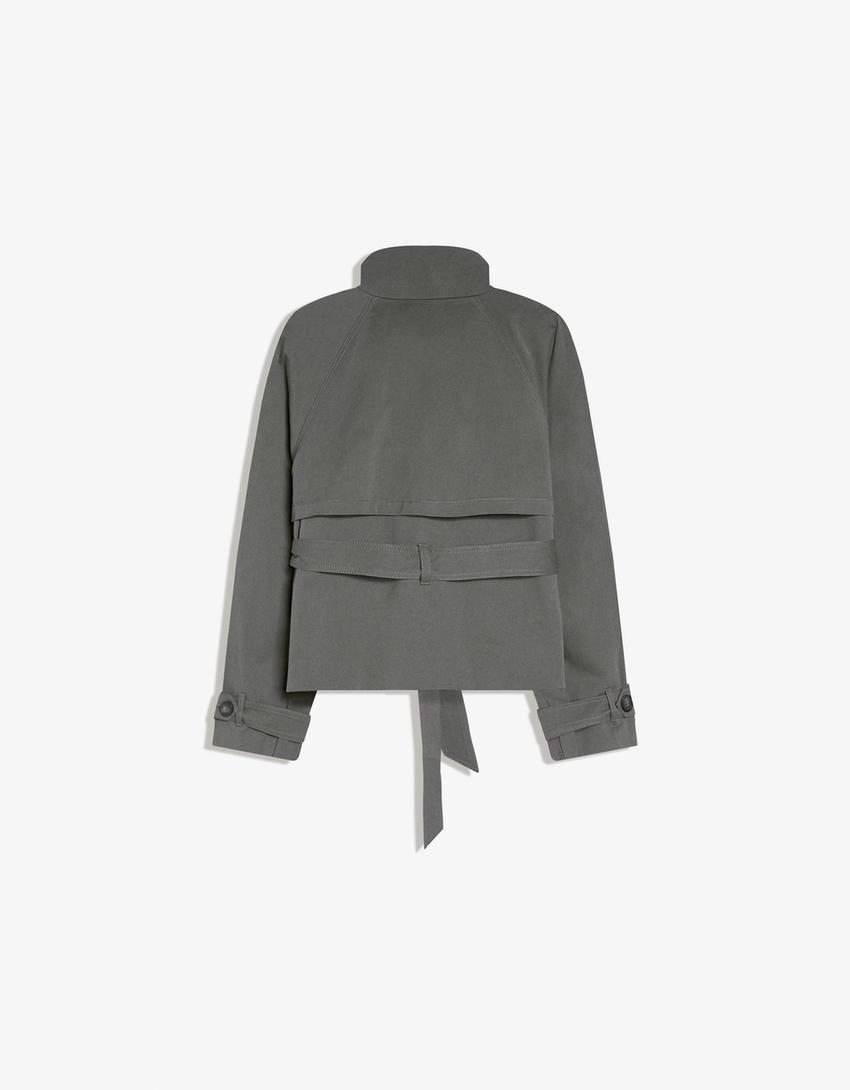 ELYARA - Trench coat col cheminée