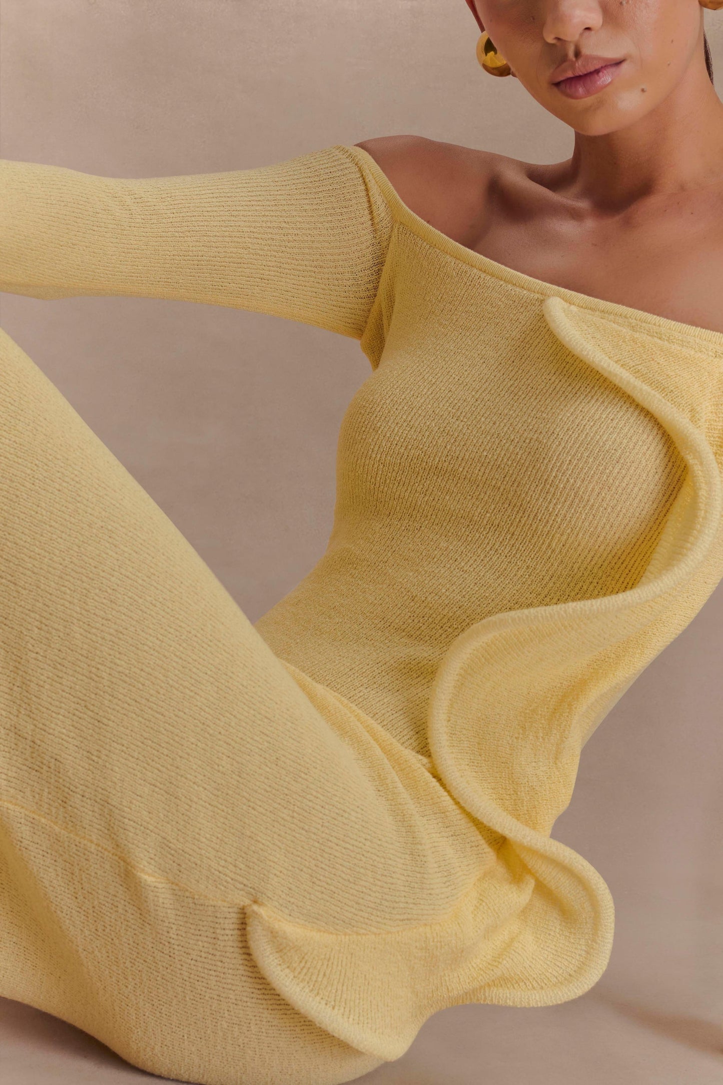 ELYARA - Long knit dress