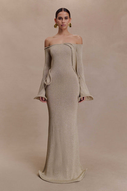 ELYARA - Long knit dress