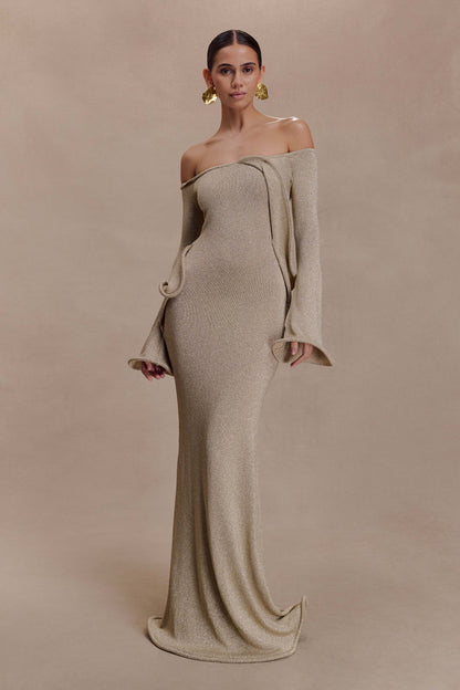 ELYARA - Long knit dress
