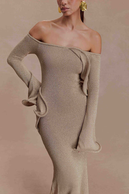 ELYARA - Long knit dress