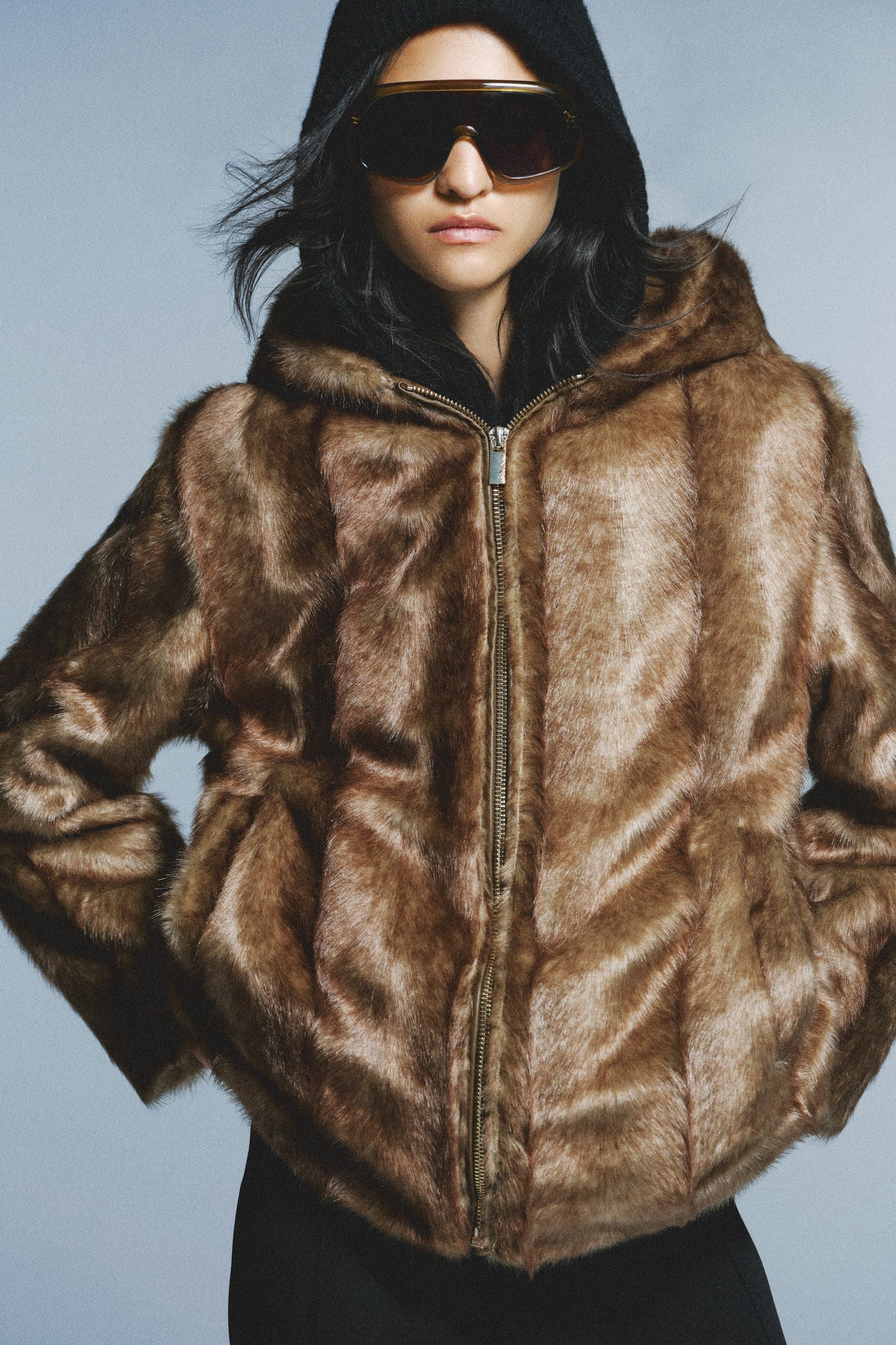 ELYARA - Abrigo de piel