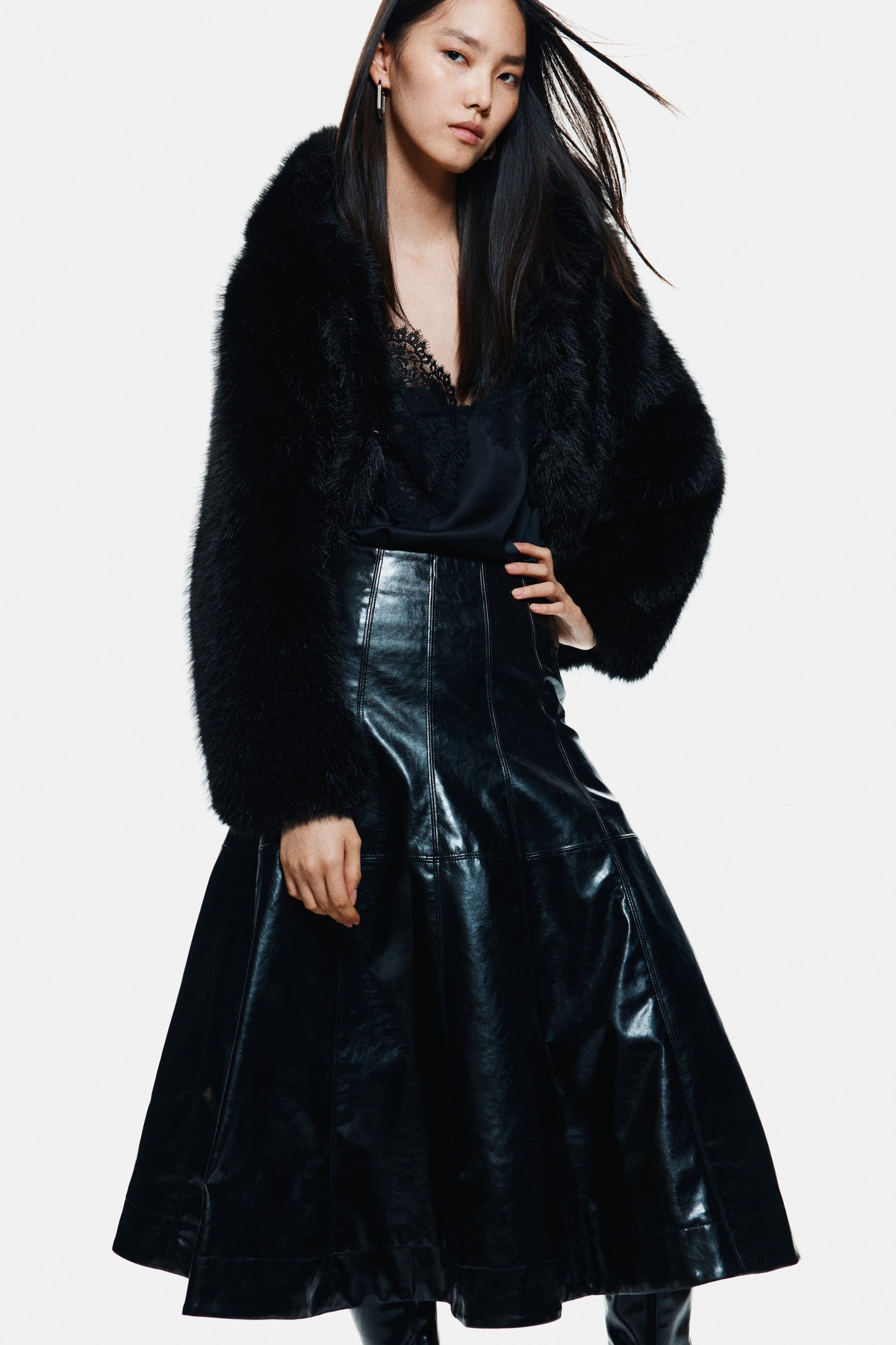 ELYARA - Abrigo de piel