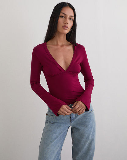 ELYARA - Haut Noir Iconique