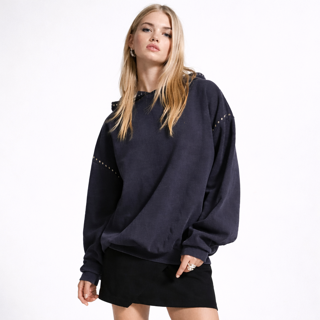 ELYARA - Studded Hoodie