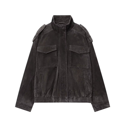 Elyara ⎸ Meline Suede Jacket