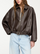 Elyara ⎸ Marineblaues Leder